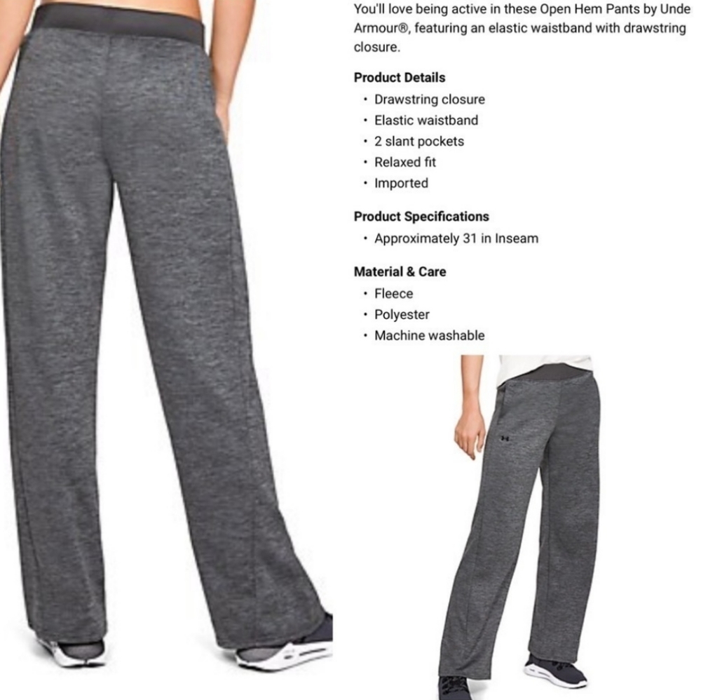 Under Armour UA Gray Fleece - Picture 2 of 5